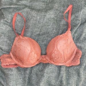 Victoria’s Secret blush bedazzled bra 32A